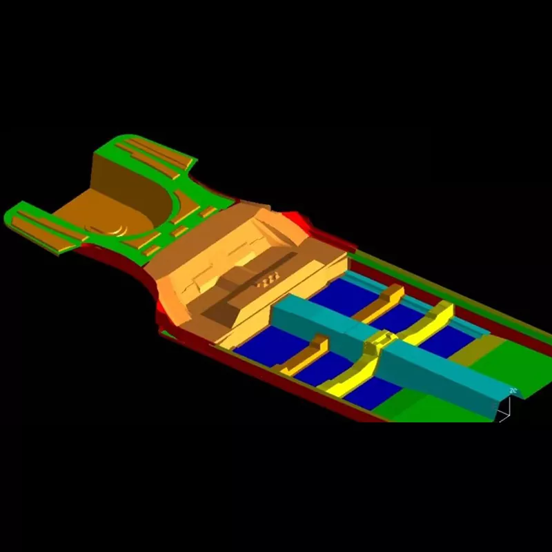 Autópadló-szerelvény-bélyegző szerszámok