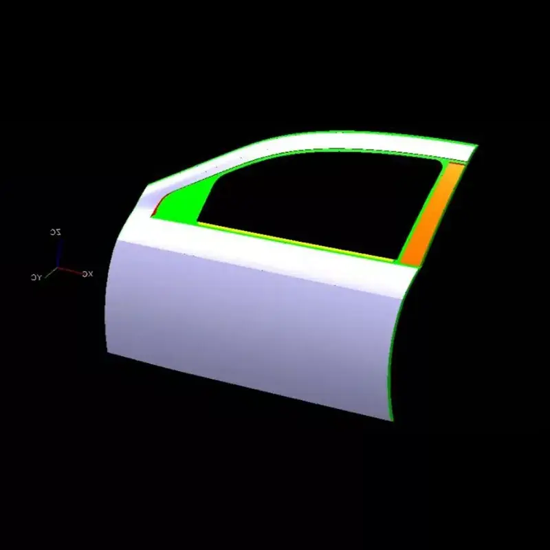 Autóipari bal első ajtó külső panel bélyegző szerszám