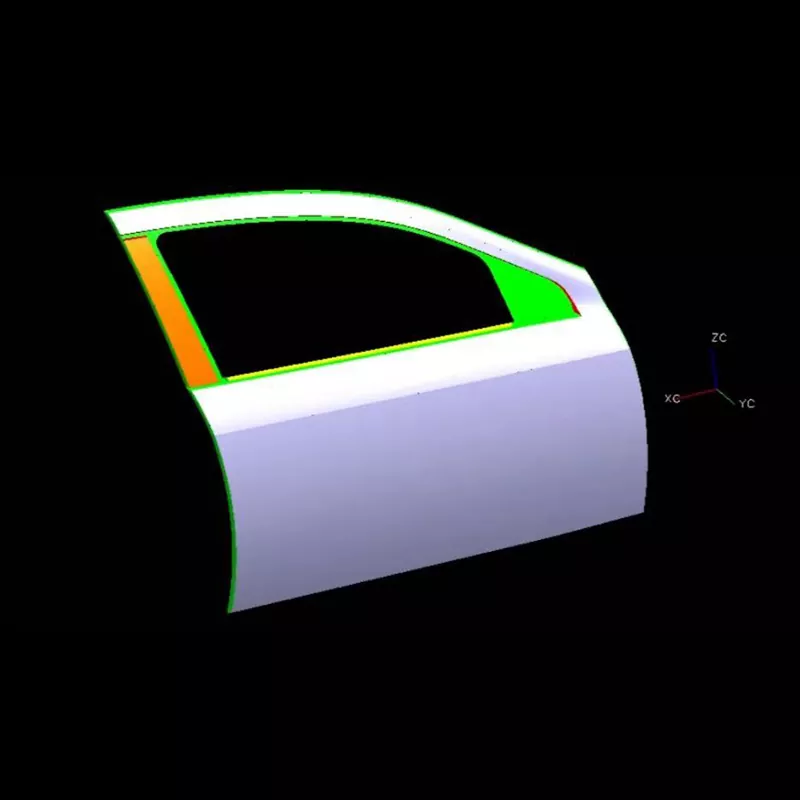 Autóipari jobb első ajtó külső panel bélyegző szerszám