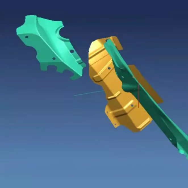 Autóipari kisméretű erősítőlemezes bélyegző szerszámok