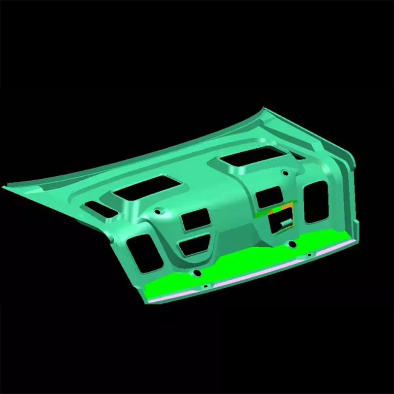 Gépjármű csomagtérfedél belső panel bélyegző szerszám